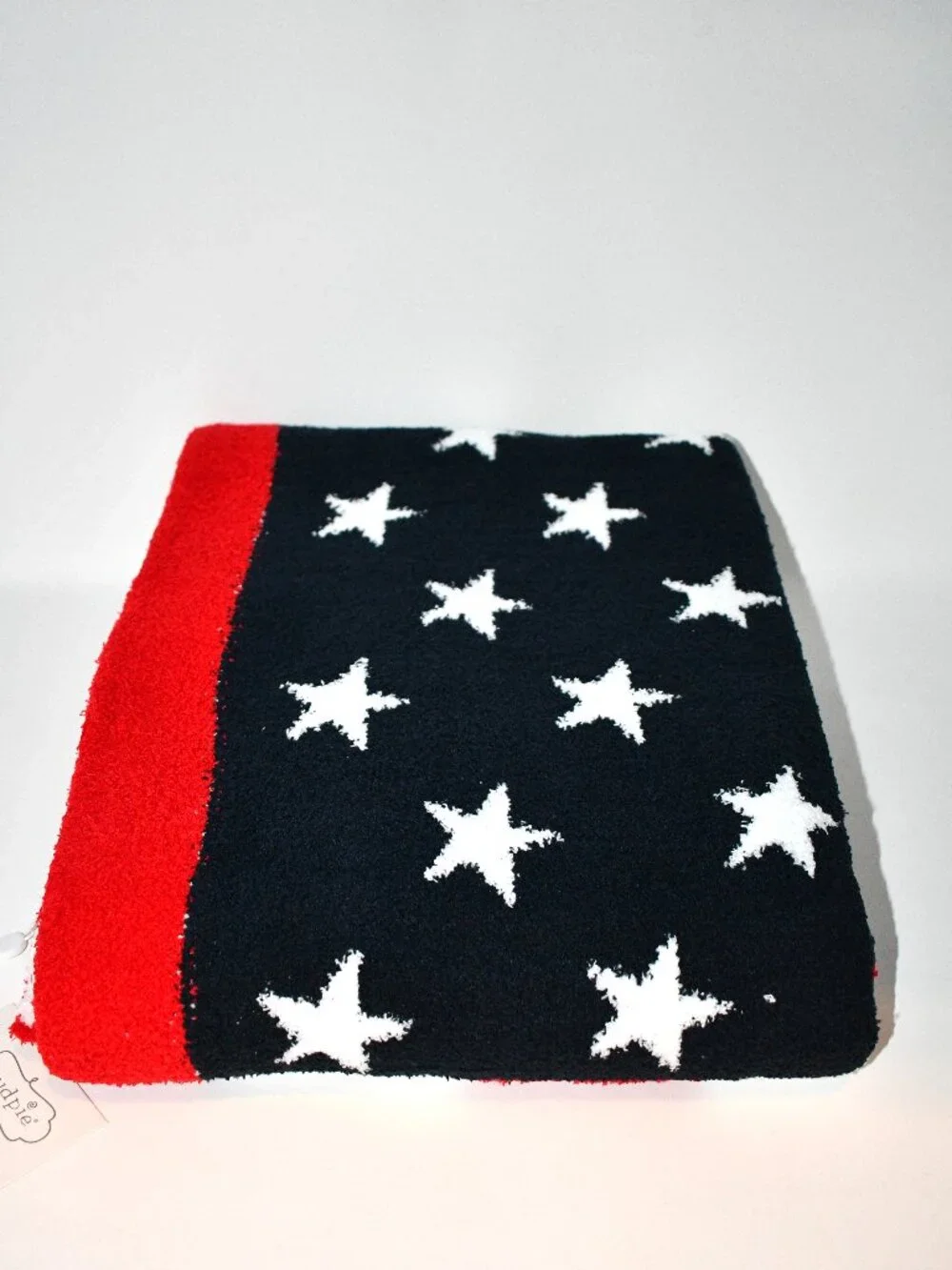 Americana Collection Red White & Blue American Flag Throw Blanket #81000006 NWT